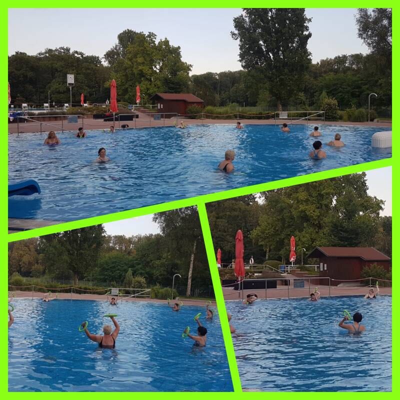 Aquafitness mit smovey im Eichwaldbad Dillingen