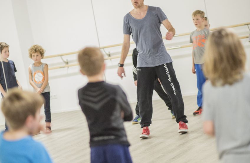 Hip-Hop für Jungs in der Tanz- und Ballettschule Caro Frick