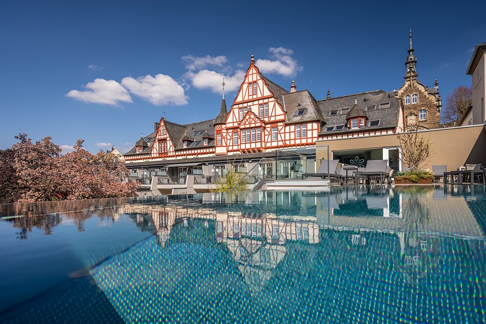 Moselschlösschen mit Pool, Ort des StrongYou Retreats von move.a.little