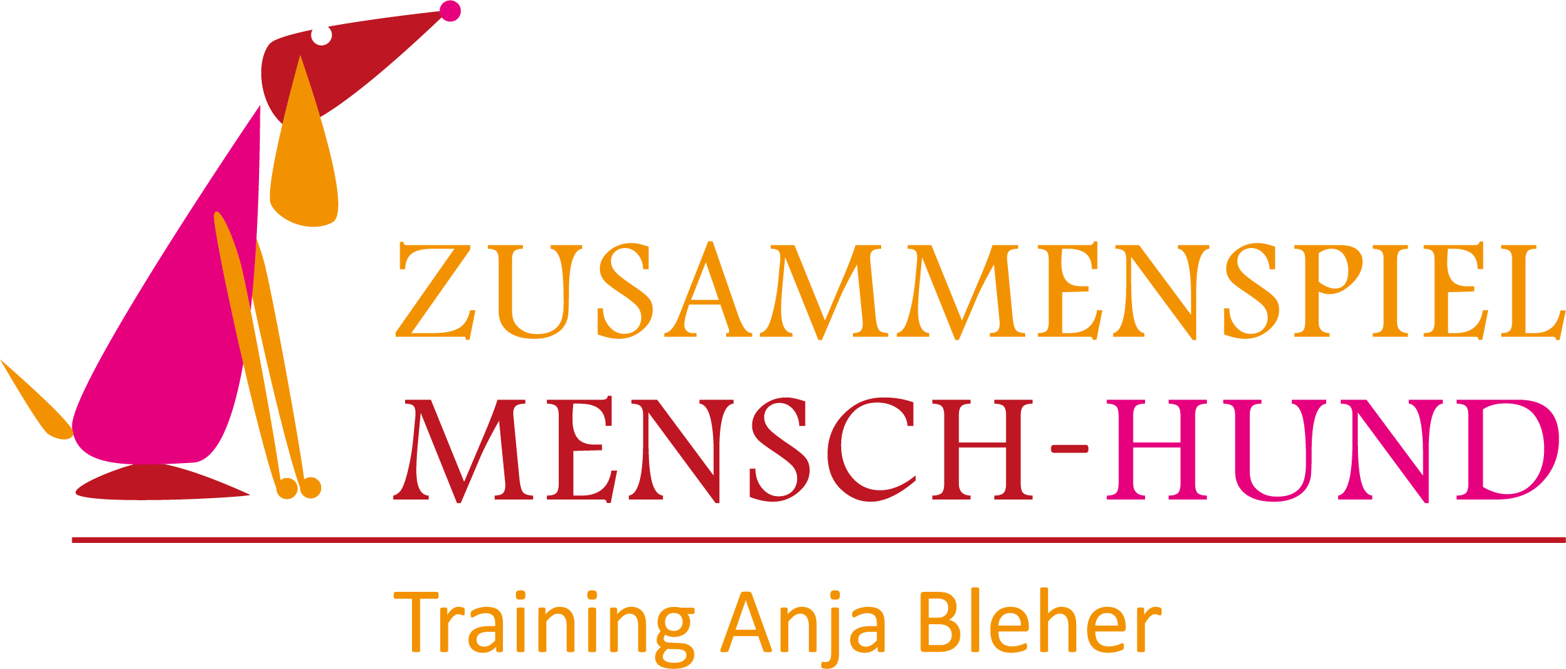 Zusammenspiel MenschHund Logo